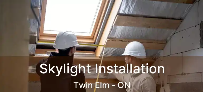  Skylight Installation Twin Elm - ON