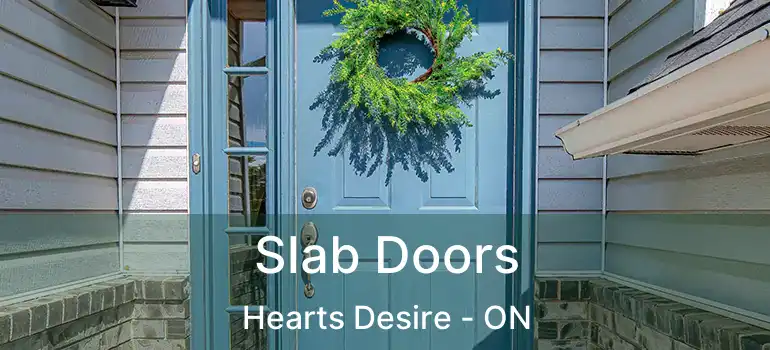  Slab Doors Hearts Desire - ON