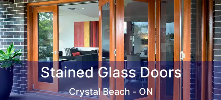  Stained Glass Doors Crystal Beach - ON