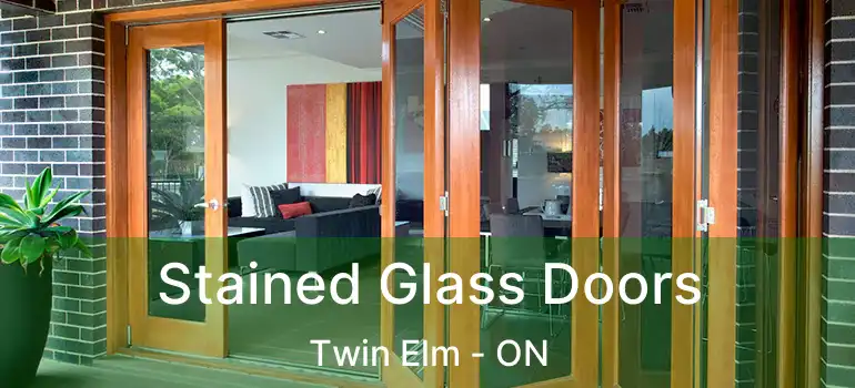  Stained Glass Doors Twin Elm - ON