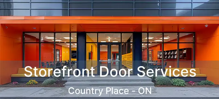  Storefront Door Services Country Place - ON
