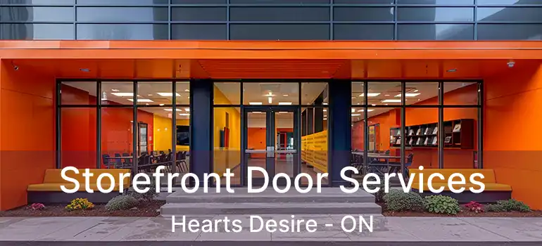  Storefront Door Services Hearts Desire - ON