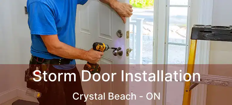  Storm Door Installation Crystal Beach - ON