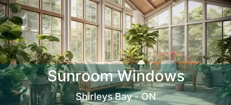  Sunroom Windows Shirleys Bay - ON