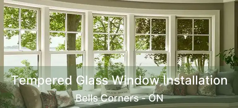  Tempered Glass Window Installation Bells Corners - ON