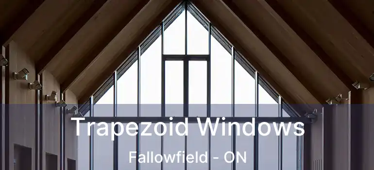  Trapezoid Windows Fallowfield - ON