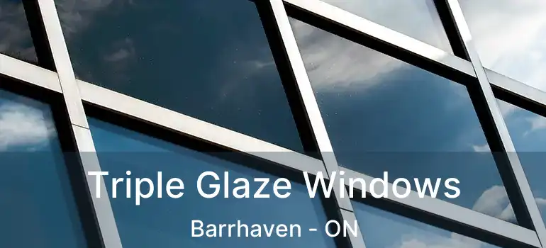  Triple Glaze Windows Barrhaven - ON