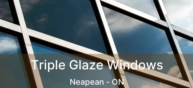  Triple Glaze Windows Neapean - ON