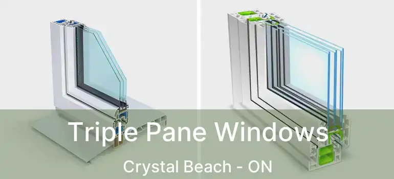 Triple Pane Windows Crystal Beach - ON