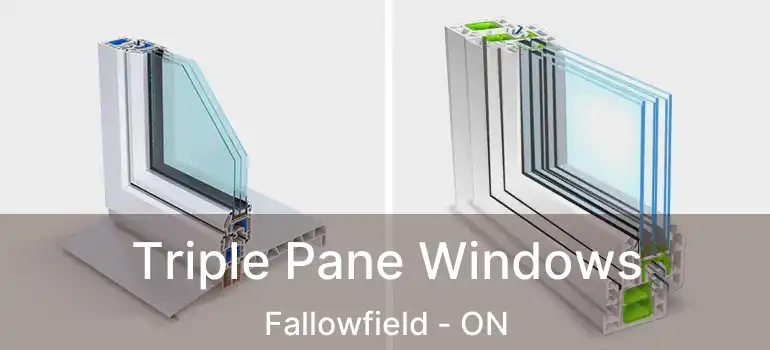 Triple Pane Windows Fallowfield - ON