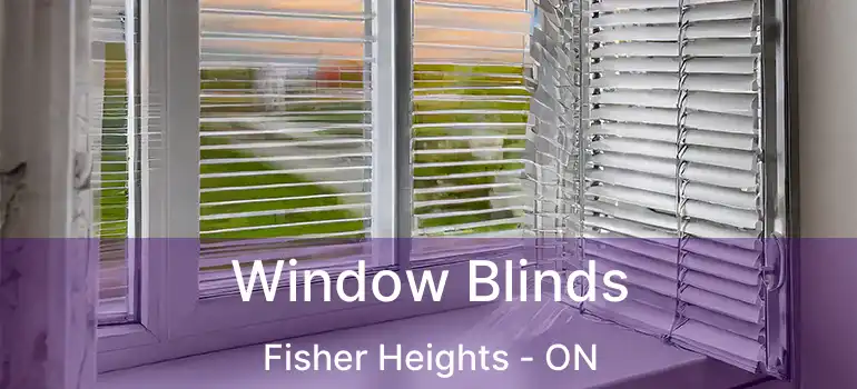  Window Blinds Fisher Heights - ON