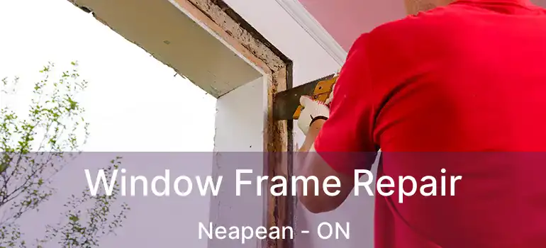  Window Frame Repair Neapean - ON
