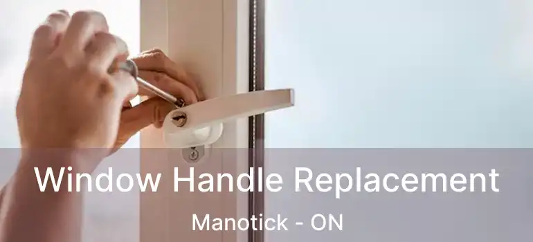  Window Handle Replacement Manotick - ON