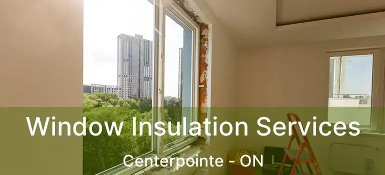  Window Insulation Services Centerpointe - ON