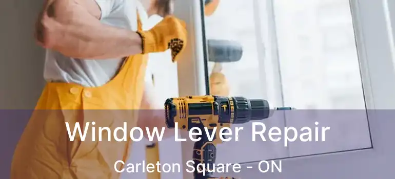  Window Lever Repair Carleton Square - ON