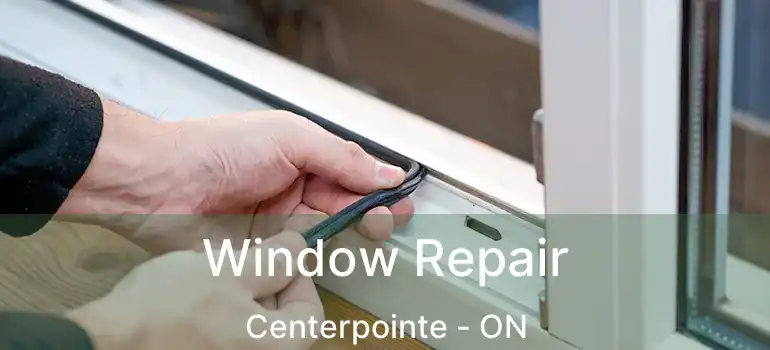  Window Repair Centerpointe - ON
