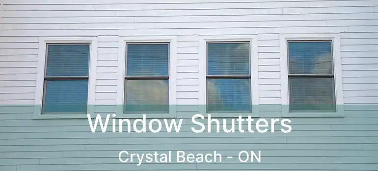  Window Shutters Crystal Beach - ON