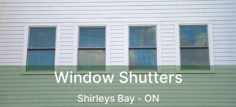 Window Shutters Shirleys Bay - ON