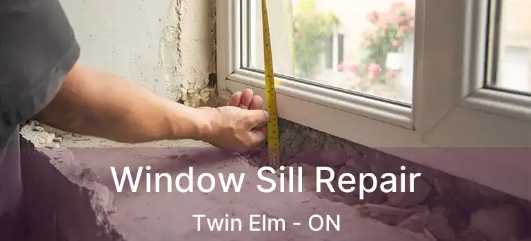  Window Sill Repair Twin Elm - ON