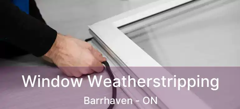  Window Weatherstripping Barrhaven - ON