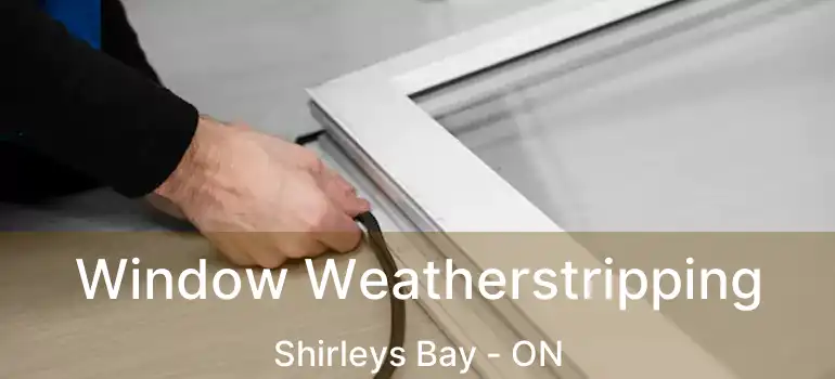  Window Weatherstripping Shirleys Bay - ON